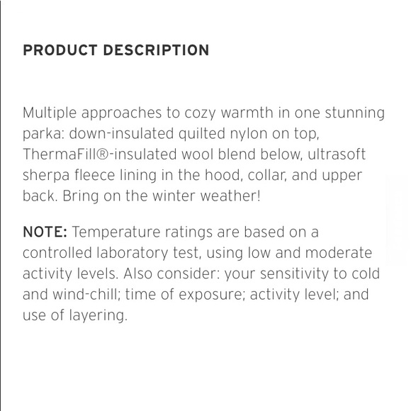 Eddie Bauer Lanely Hybrid Down Parka Jacket Gray - Picture 15 of 16